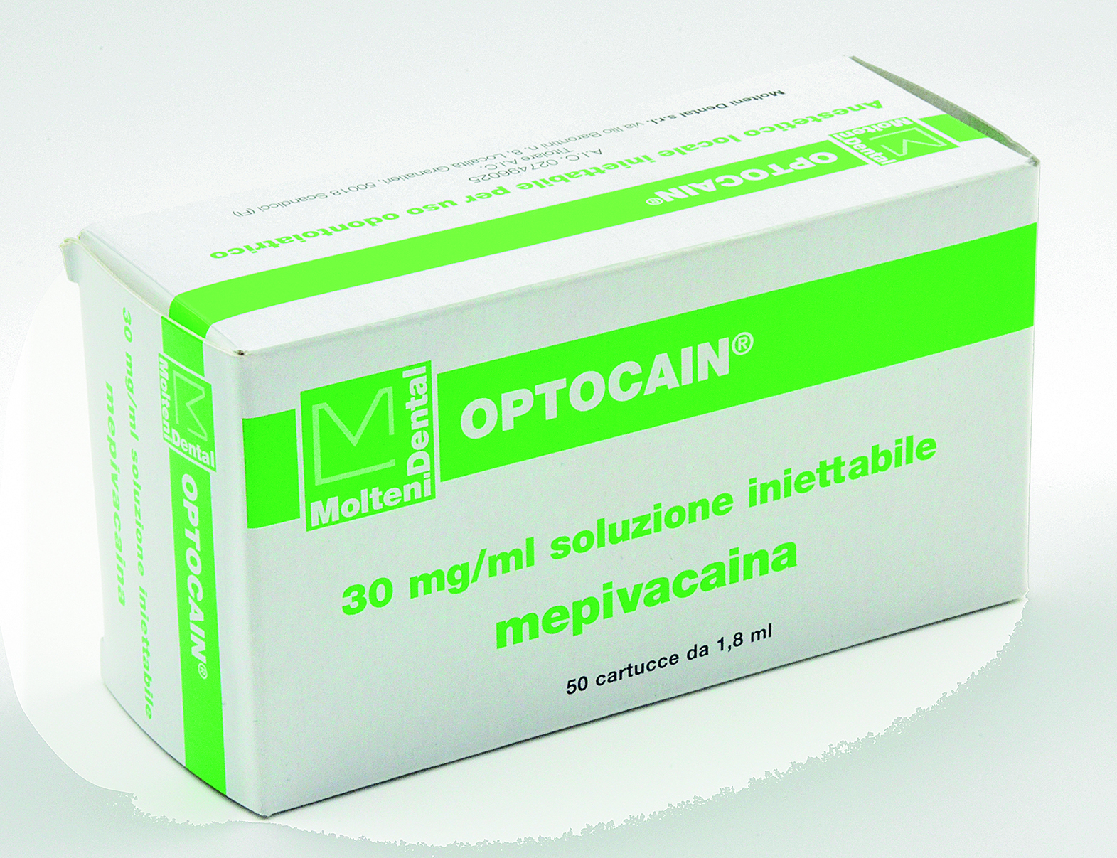 Medicamenti - Suture - OPTOCAIN 30MG/ML MEPIVACAINA X50