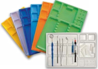 TRAY MONOUSO CYBERTECH STD BIANCOX4