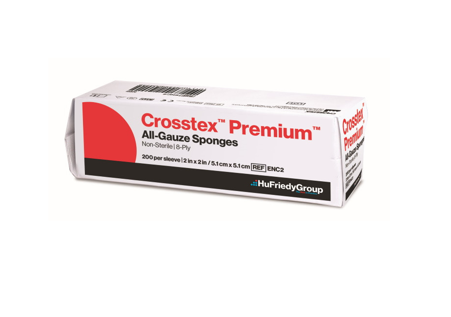GARZE CROSSTEX COTONE 200pz