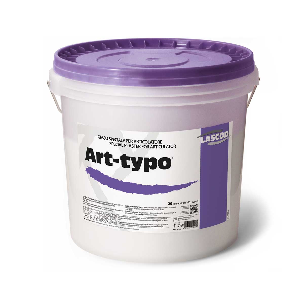 ART-TYPO LASCOD TIPO DURO X20KG