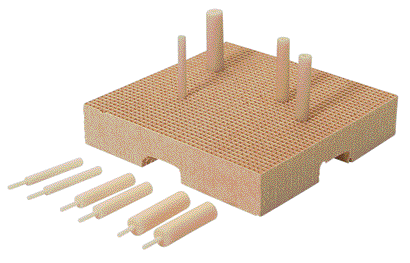 SUPPORTO REFRATTARIO MESH-TRAY K RE