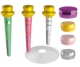 PIVOT OT EQUATOR KIT 7 MM