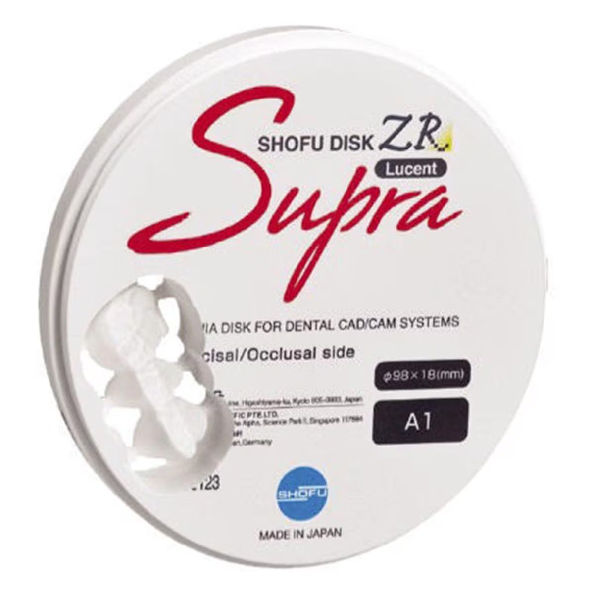 DISK ZR LUCENT SUPRA SHOFU C1 - 18