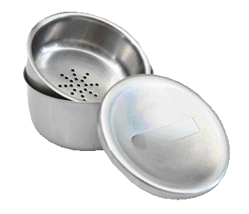 CONTENITORE DISINFETTA FRESA INOX