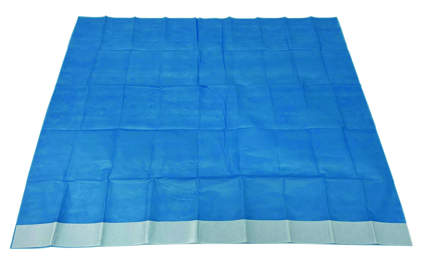 Monouso - TELO STERILE C/ADES. 75X90 AZZURRO