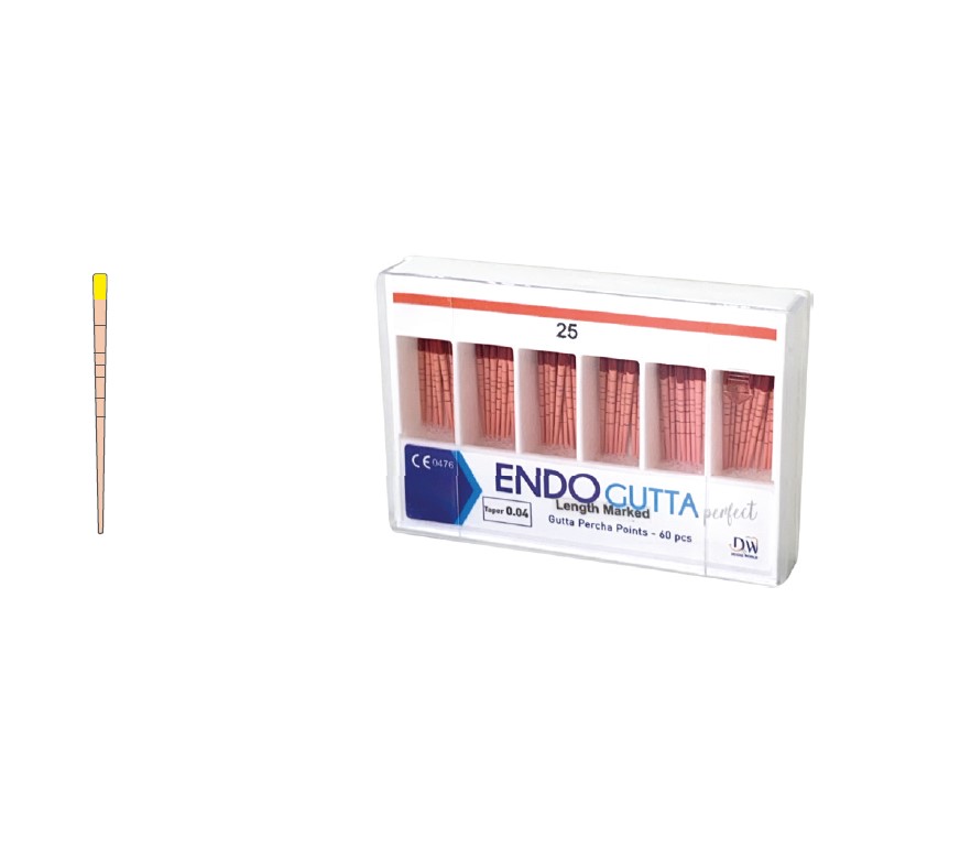 Endodonzia - PUNTE GUTTAPERCHA MILLIMITRATE 40/0