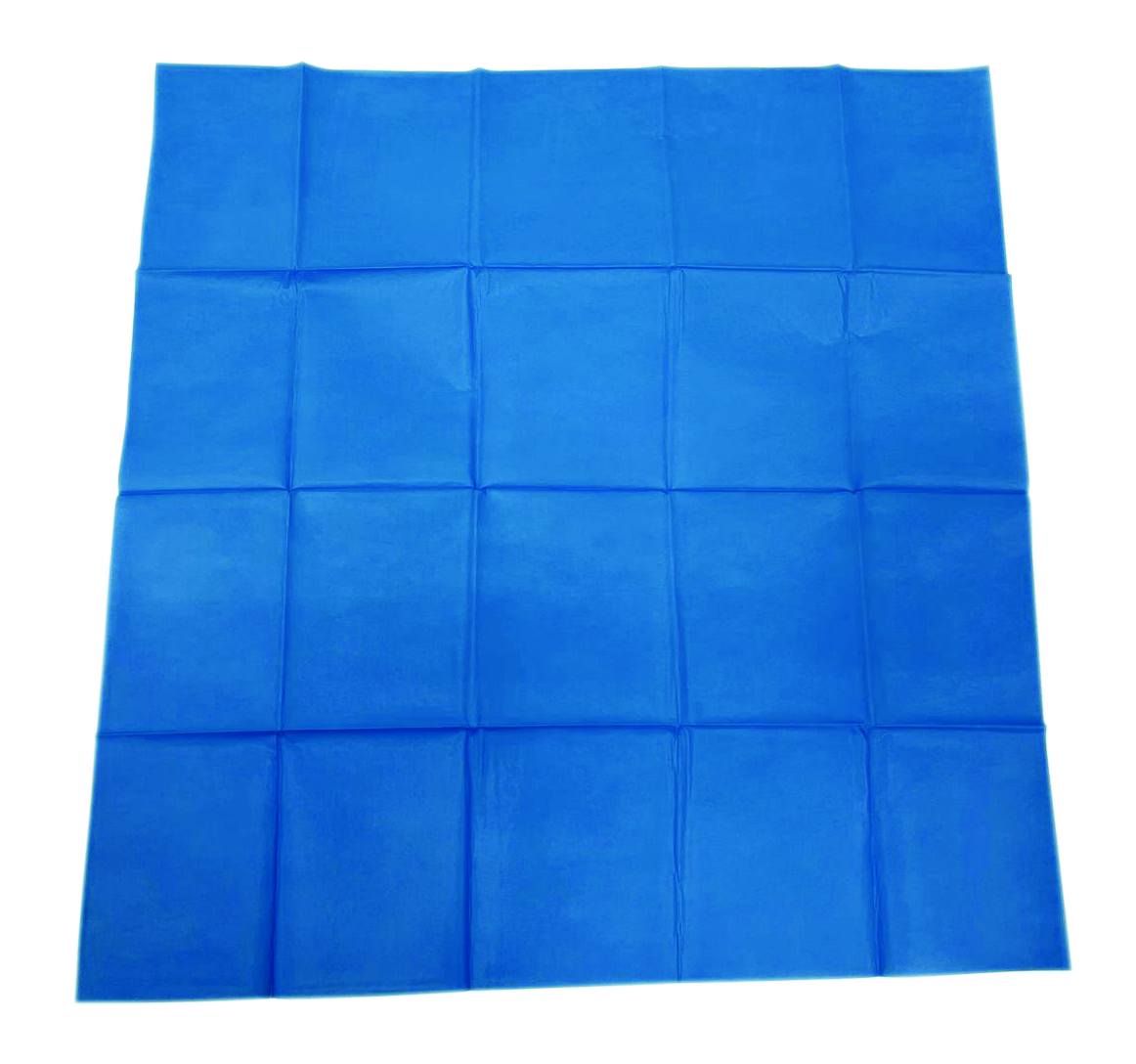 TELO STERILE TNT 50X50 AZZURRO  1 P