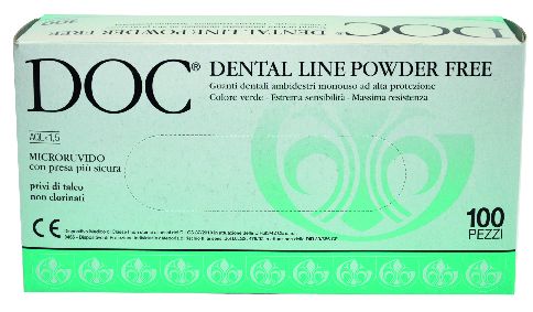 GUANTI DOC VERDI PF L  10 x 100 PZ