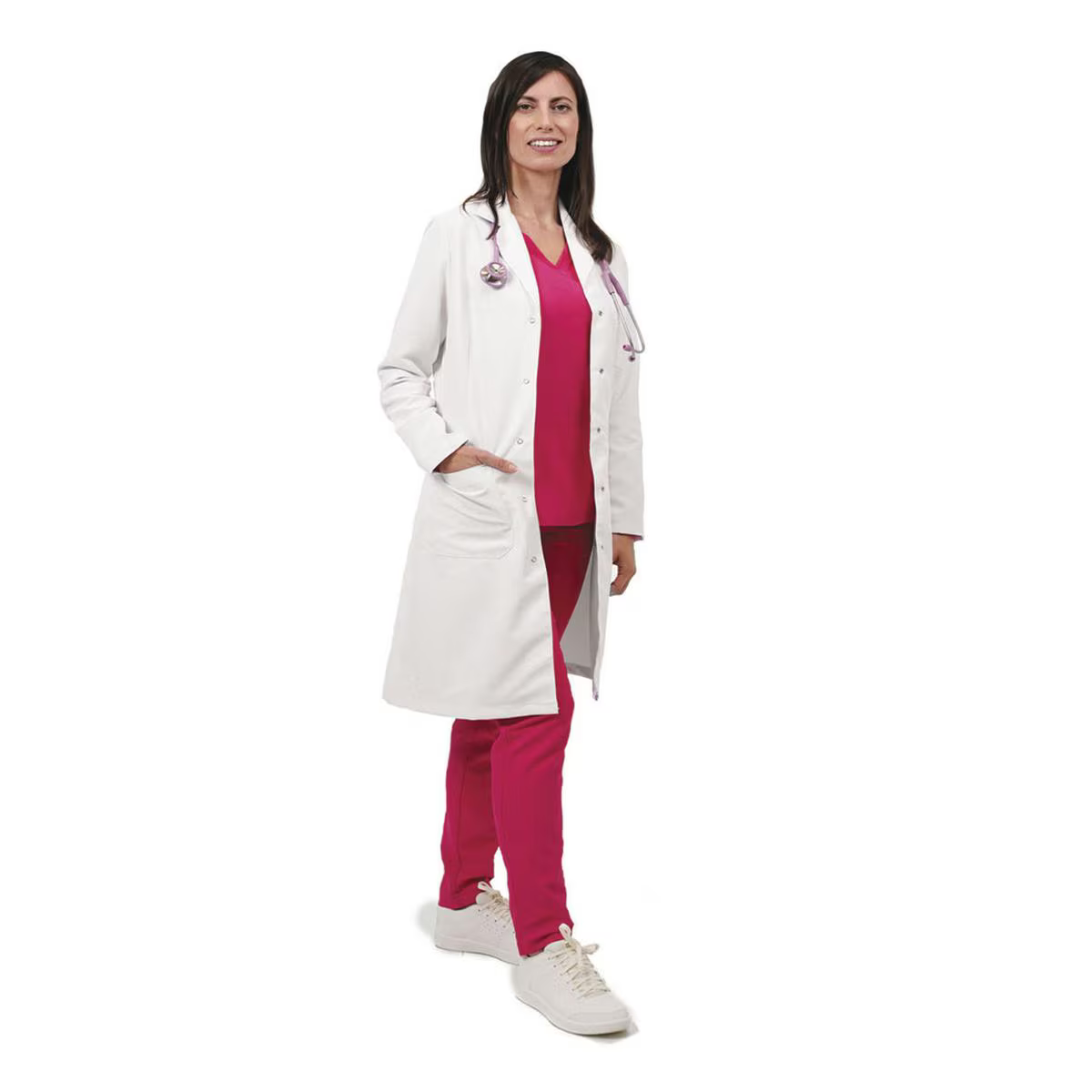 CAMICE READY QUICK DONNA ML BIANCO