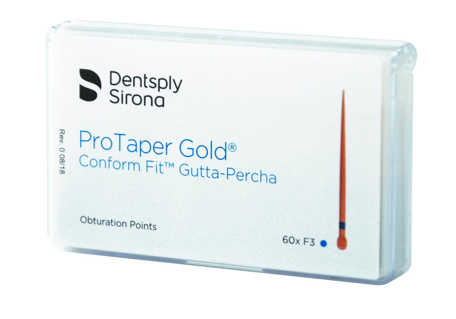 PROTAPER GOLD GUTTA CONFORM FIT F3