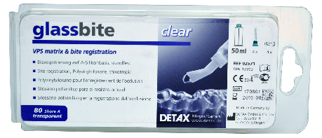 GLASSBITE DETAX CART. 50 ML + ACC.