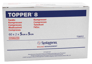 Monouso - GARZE TNT STERILI TOPPER 8 - 60 BUS