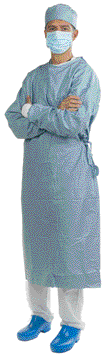 CAMICE ALLE SPUNLACE STERILE XL 1 P