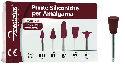 Frese E Abrasivi - COPPETTE MARRONI B9 IDENTOFLEX 12 P