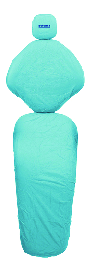 COPRIRIUNITO MONOART AZZURRO 25 PZ