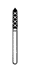 FRESA DIAM. TDA FG M 223 TDA x 5 PZ