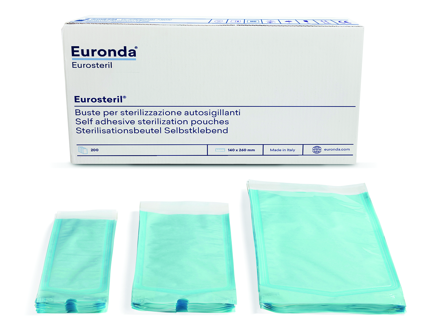 BUSTE AUTOSALD. EURONDA 14x26CM 200