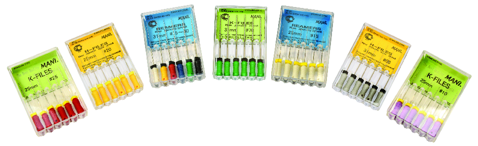 REAMERS MANI N.15-40/25MM x 6 PZ