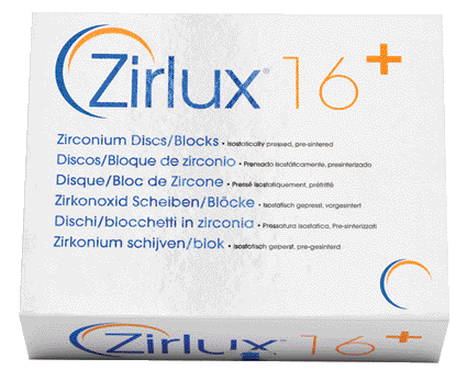 ZIRLUX 16+ BLOCK 40X19X15MM  C3 x 6
