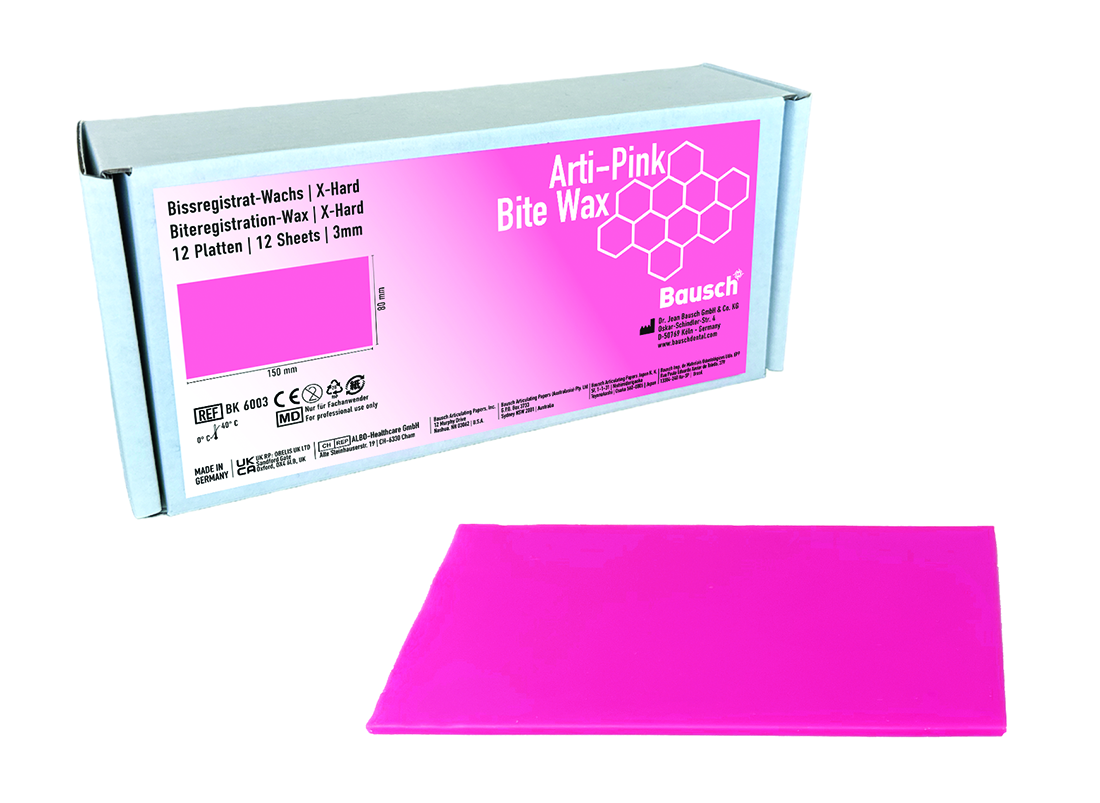ARTI-PINK BITE WAX X-HARD BK 6003 1
