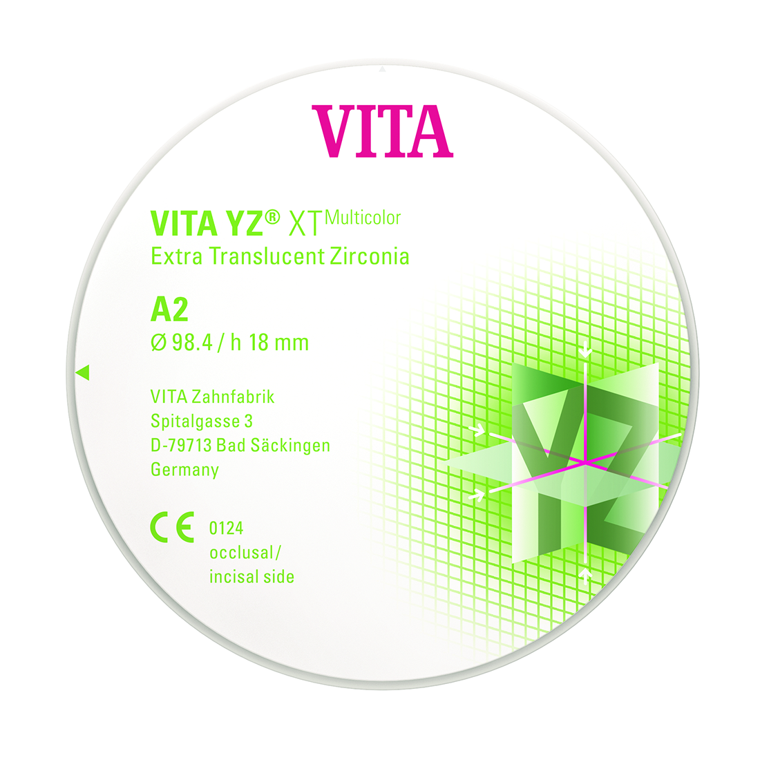 DISCO YZ XT MULTIC. A1 Ø 98.4 x 14