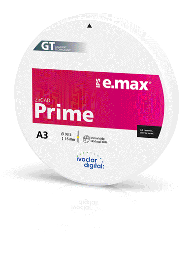 IPS E.MAX ZIRCAD PRIME A1 98,5x16MM