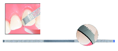 STRISCE PERF.BLU 45UMX3,75MM 10 PZ