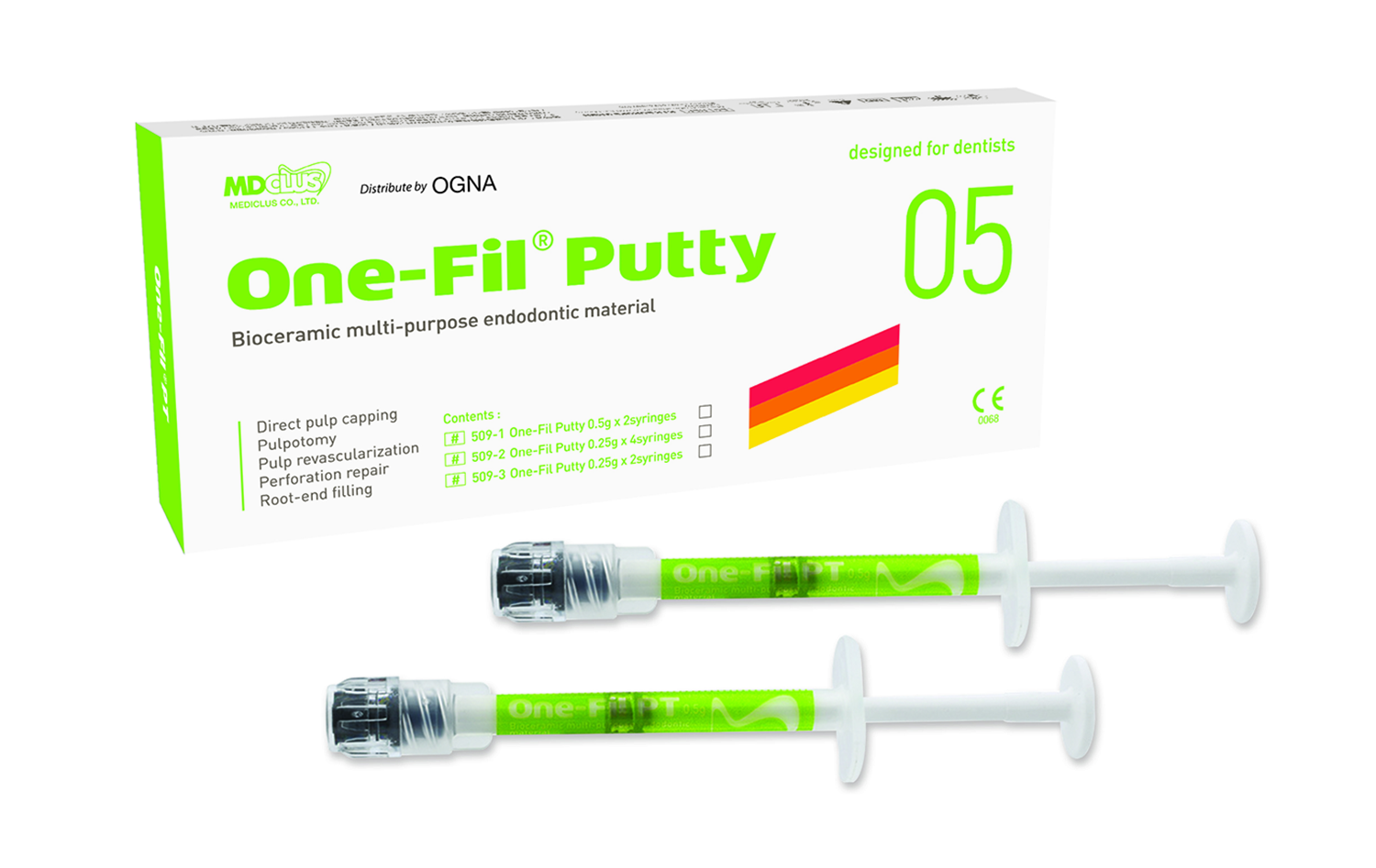 ONE-FIL PUTTY SIRINGA 4 X 0,25 GR (