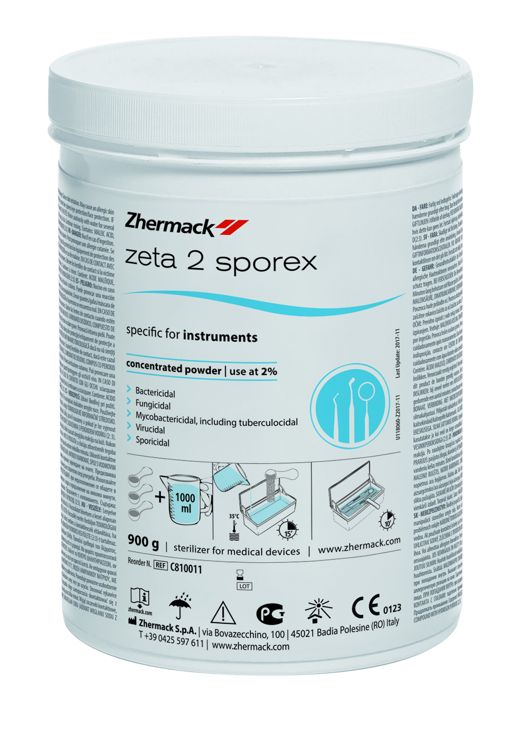 ZETA 2 SPOREX ZHERMACK 900 G