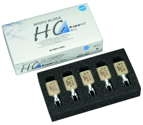 BLOCK HC SHOFU x CEREC A2-LT 1 STRA