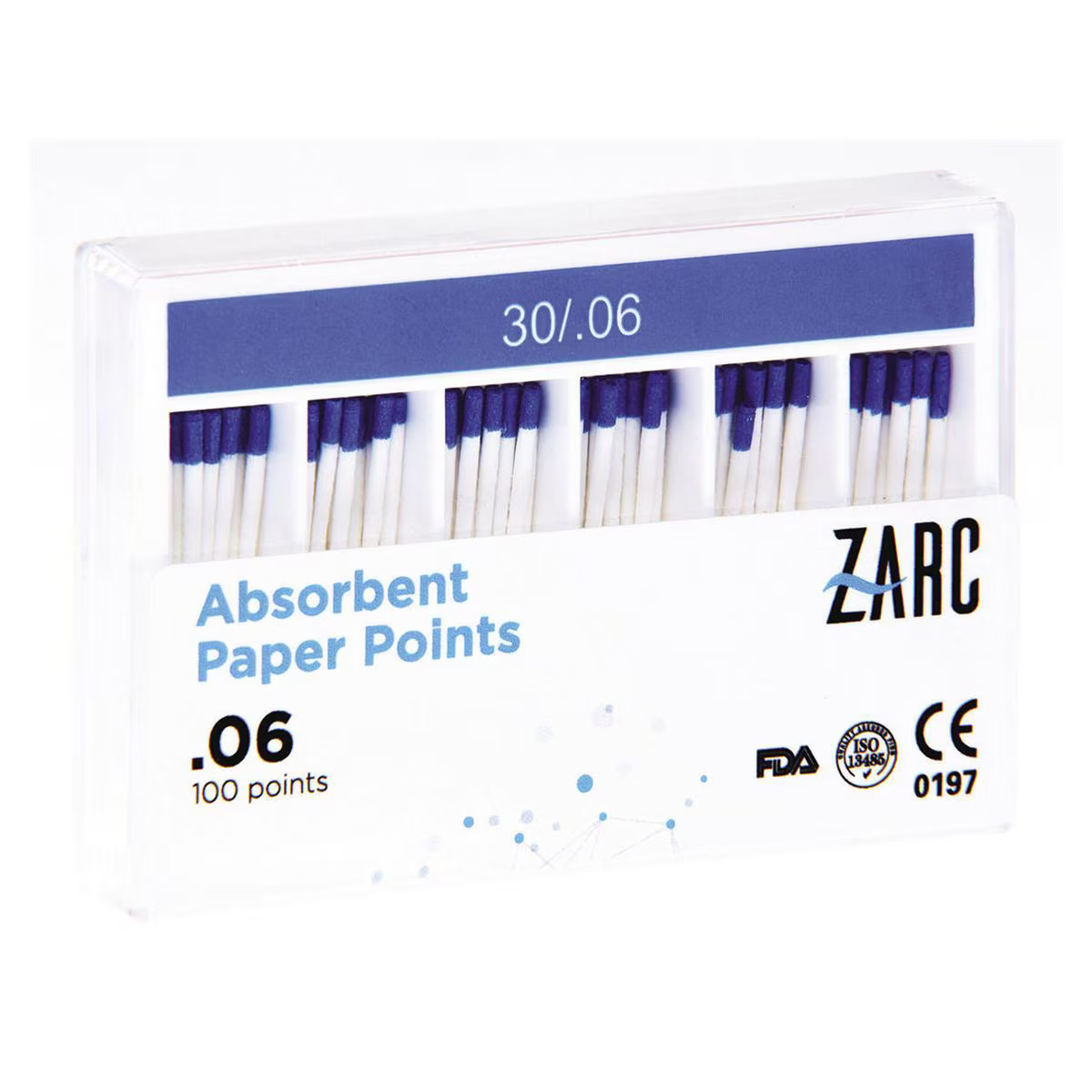 PUNTE CARTA ZARC  .06/30 100 PZ