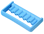 PORTAFRESE 12 FORI MISTI AZZURRO