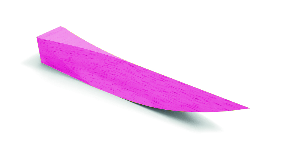 CUNEI LEGNO 11 MM XS ROSA 100 PZ
