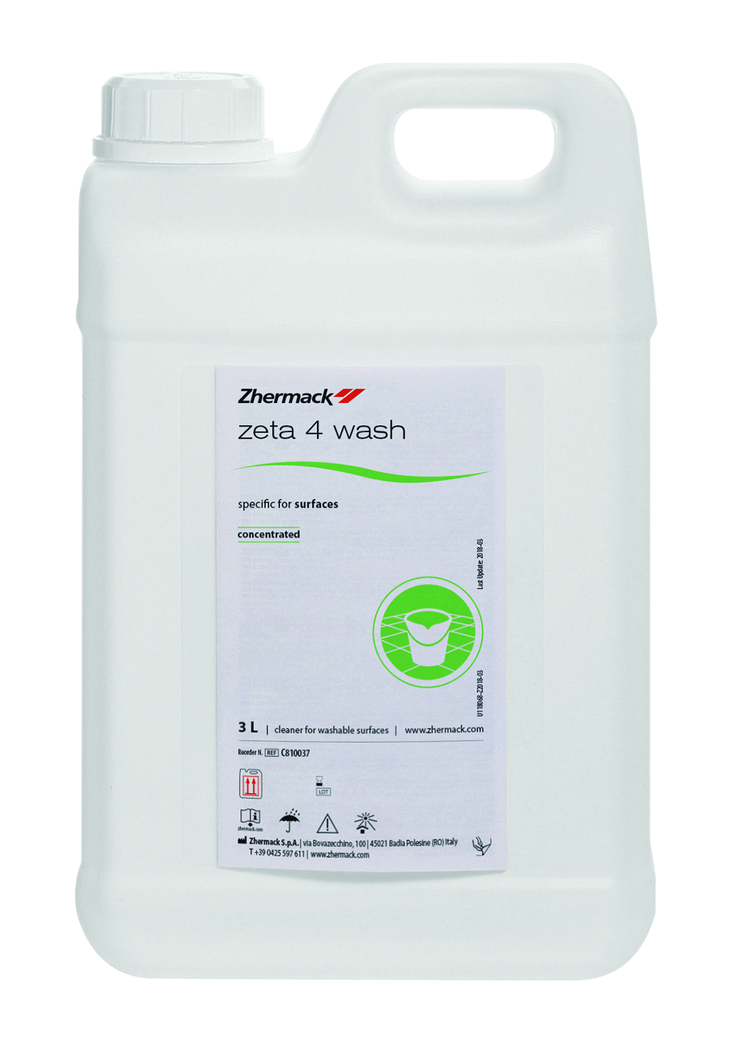ZETA 4 WASH ZHERMACK 3 LT