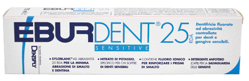 DENTIFRICIO EBURDENT 25 x 75 ML
