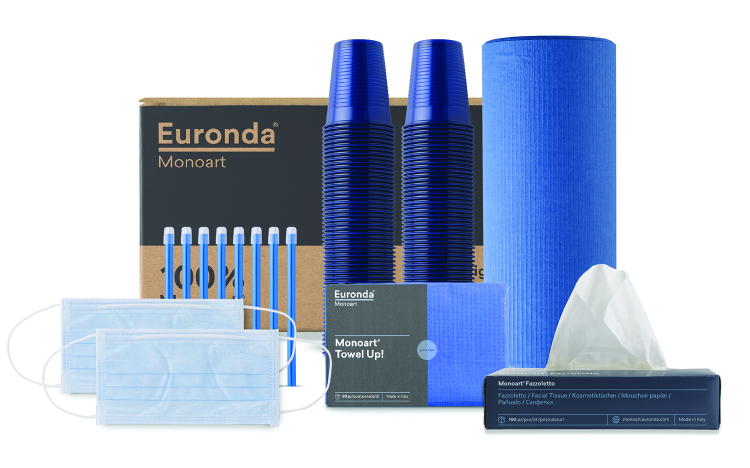 MONOART KIT 100%  BLU