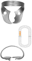 GANCIO H.F RDCM30 SATIN STEEL