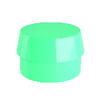 Conservativa - CAPPETTE NORMO VERDE ACQUA  6 PZ