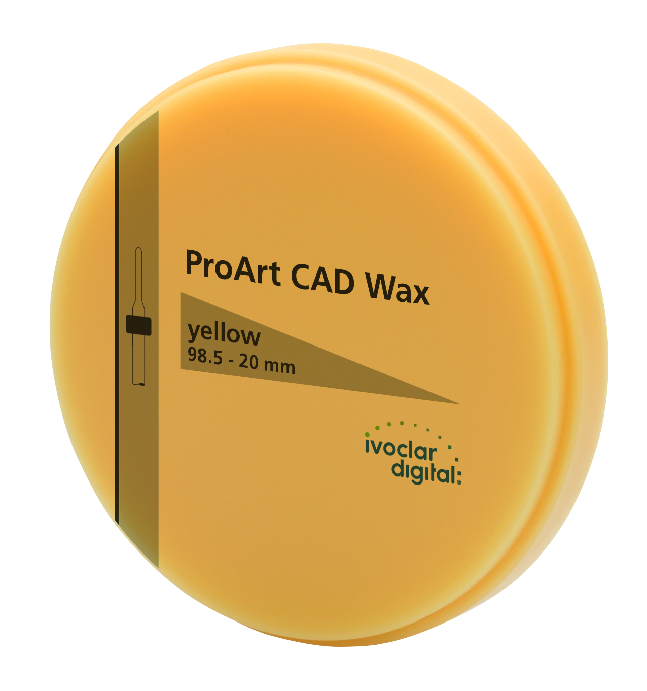 PROART CAD WAX YELLOW DISCO 98.5x16