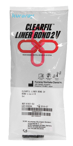 CLEARFIL LINER BOND 2V BOND B x 3 M