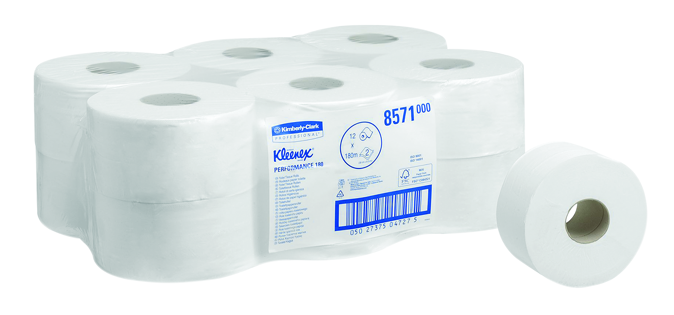 CARTA IGIEN. KLEENEX JUMBO 12 x 180