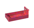 Varie - VASCHETTA APPENDIBILE 23X16 ROSSO