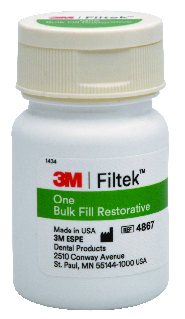 FILTEK ONE BULK FILL RESTOR. A3 20C