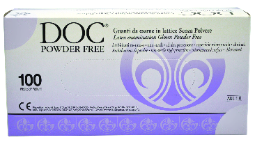 GUANTI DOC PF CLOR. S  100 PZ