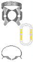 GANCIO H.F RDCM14A SATIN STEEL