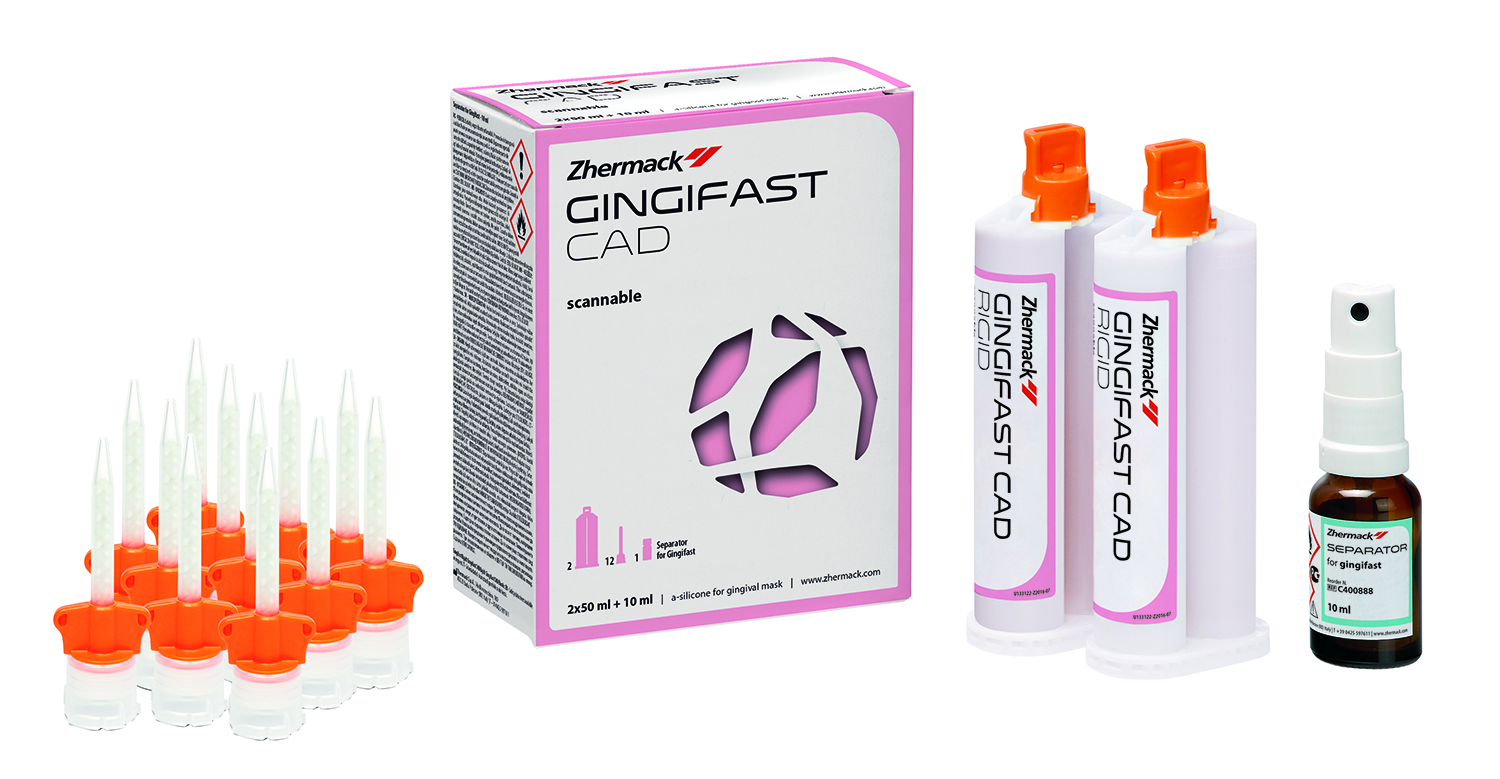 GINGIFAST CAD RIGID 2X50ML+ACC.