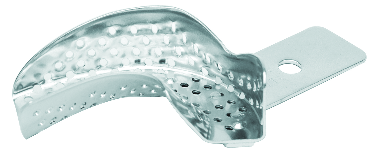 PORTAIMP.  UL/LR 1 FORATO INOX