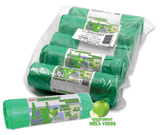 SACCHI ROTOLO VERDE PROFUM. 52X65 7