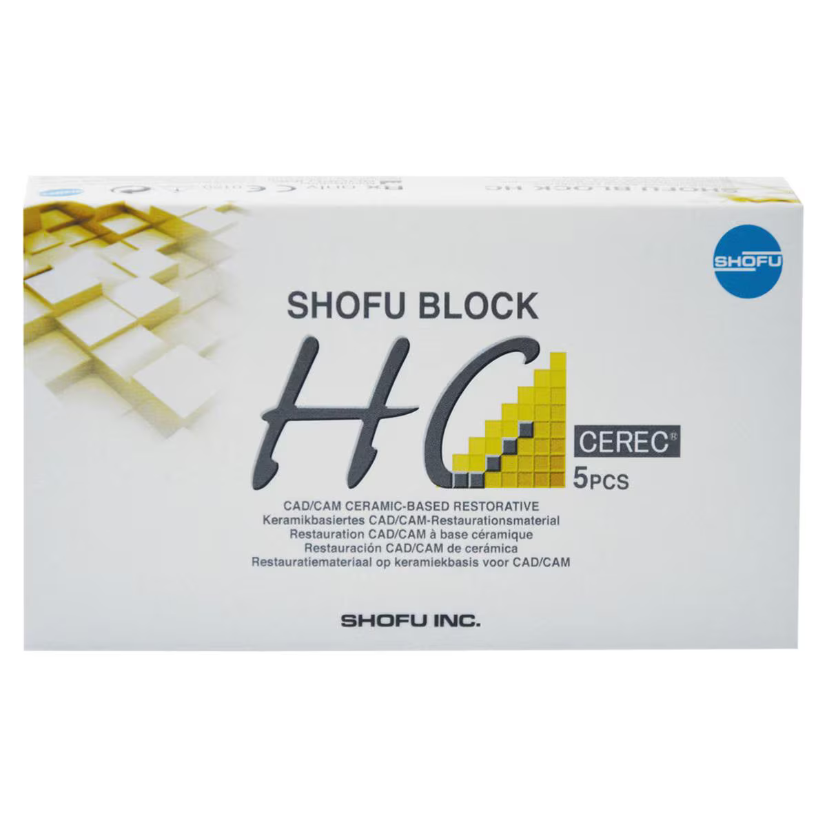 BLOCK HC SHOFU x CEREC A1-HT 1 S