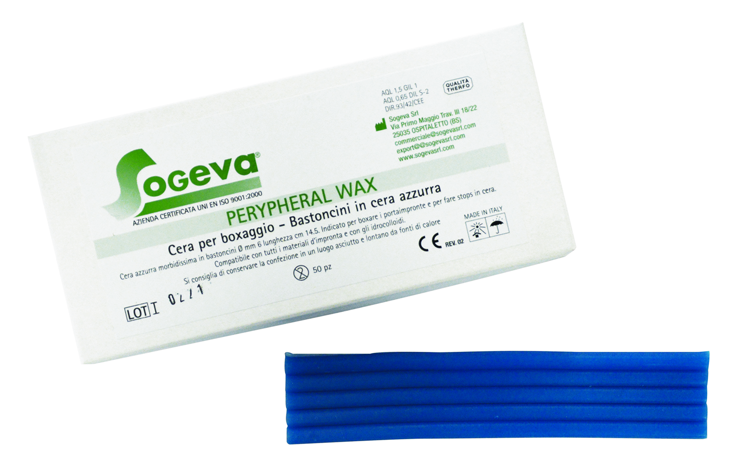 CERA PERYPHERAL WAX 50 PZ
